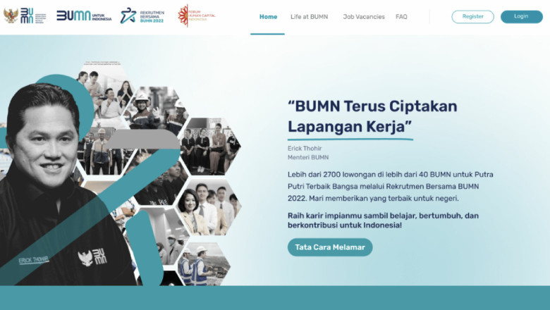 Thousands of Candidates, Joint Recruitment Site BUMN Down | Paketsolusi.com